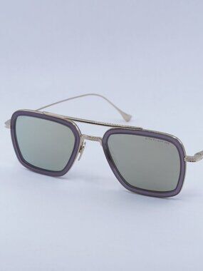 Dita FLIGHT-006-7806-C Sunglasses Grey / Gold Aviator Frame, Dark Grey Lenses